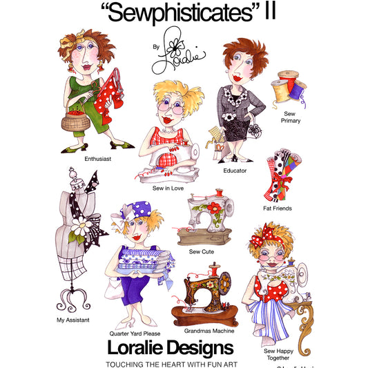 Sewphisticates 2 Machine Embroidery Design Collection - DOWNLOAD
