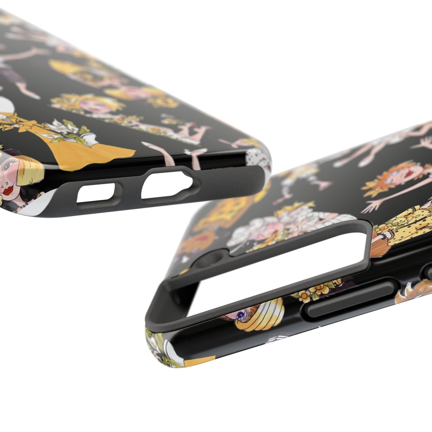 Bee Tossed Black Phone Case