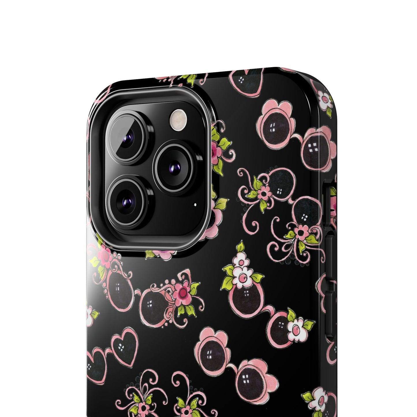 Tossed Shades Black Phone Case