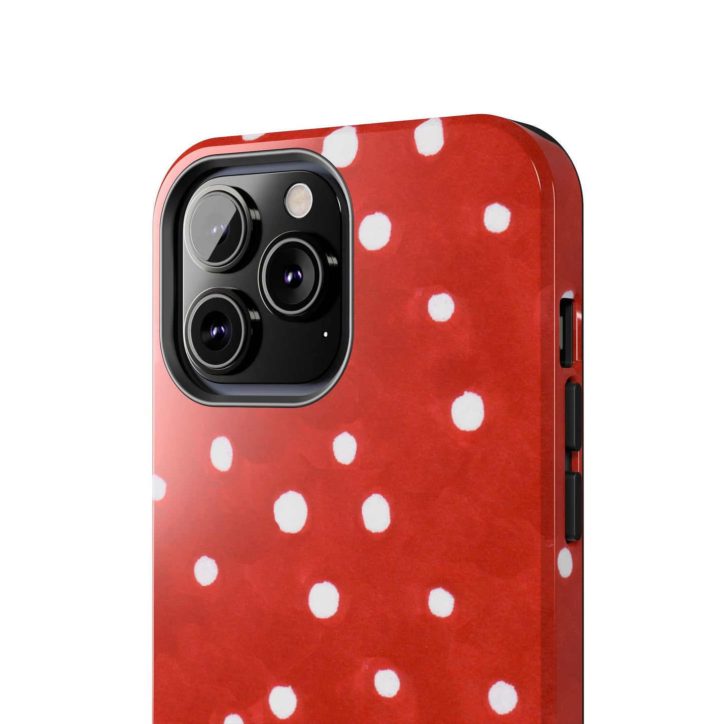 Dots Red Phone Case