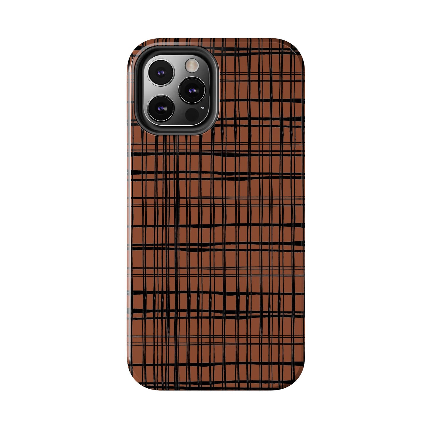 Doggie Fence Rust Phone Case