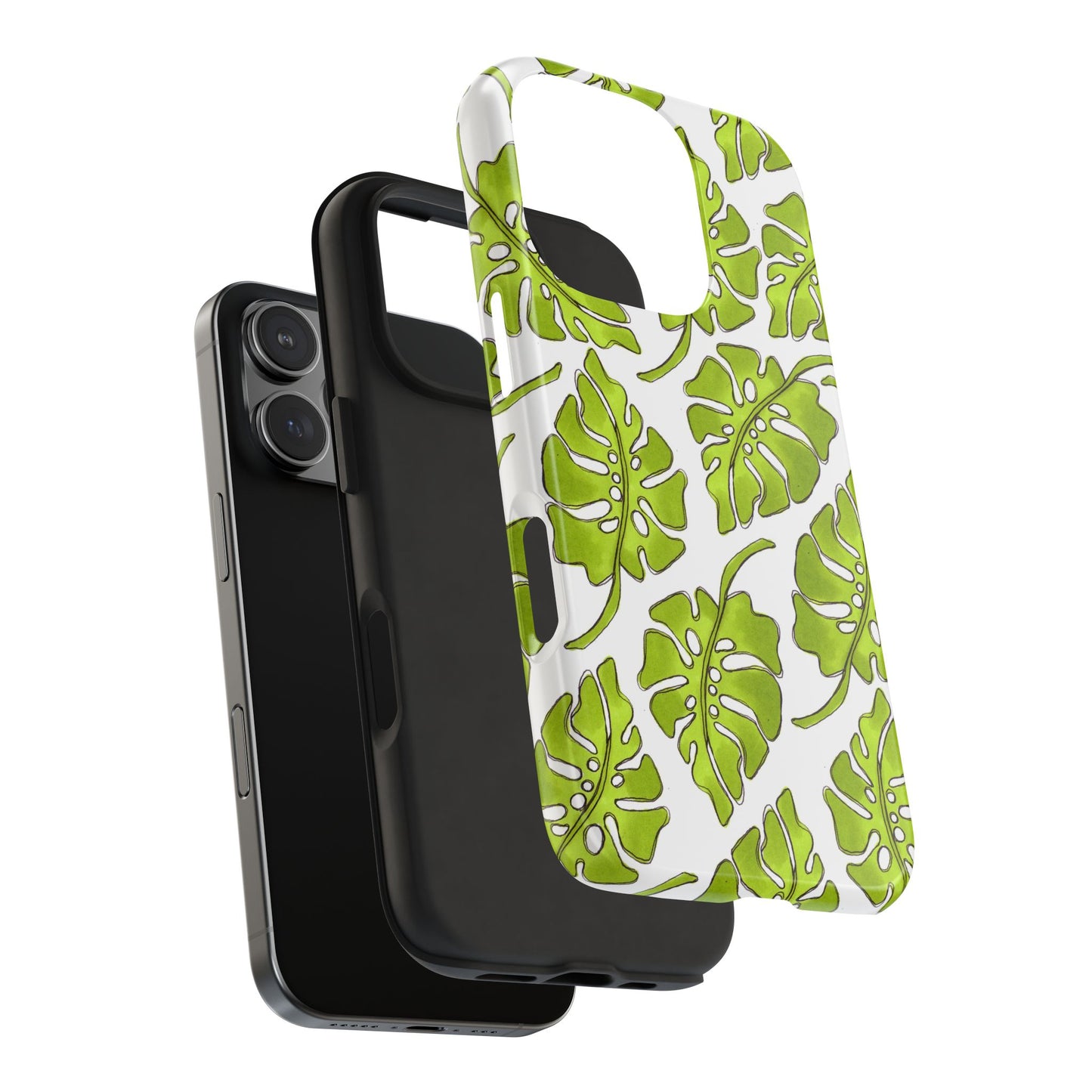 Big Leaf White Phone Case