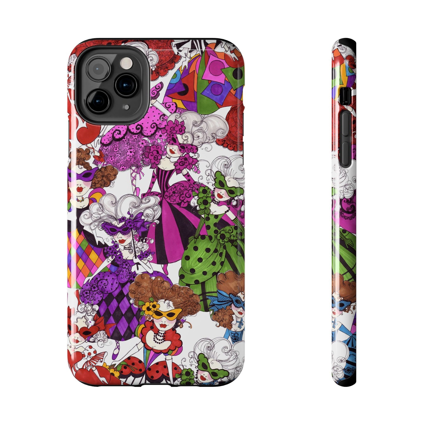 Crowded Dance Floor White Phone Case