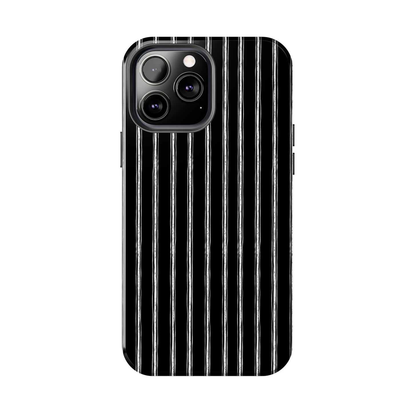 Napkin Stripe Black / White Phone Case