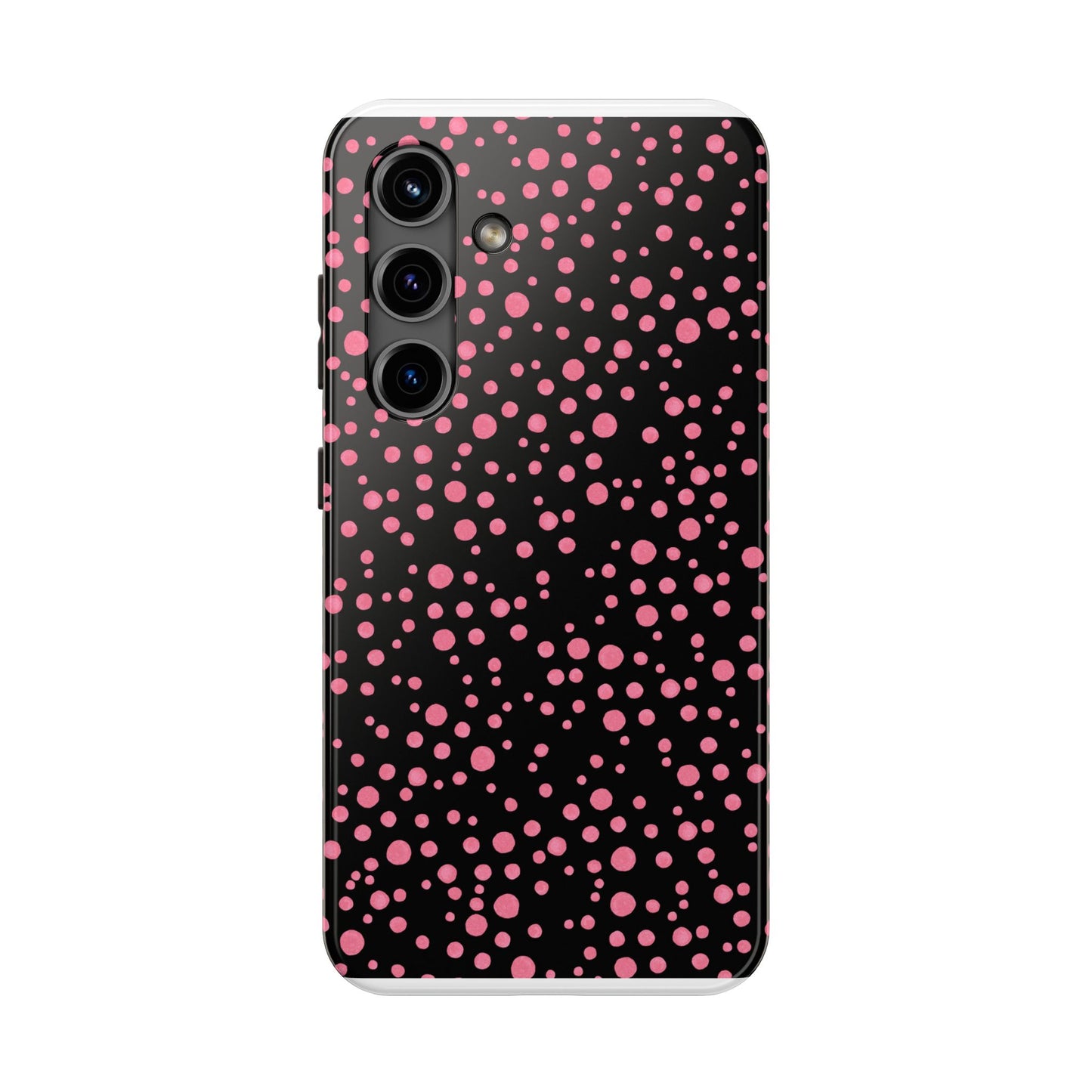 Balloon Dots Black / Pink Phone Case