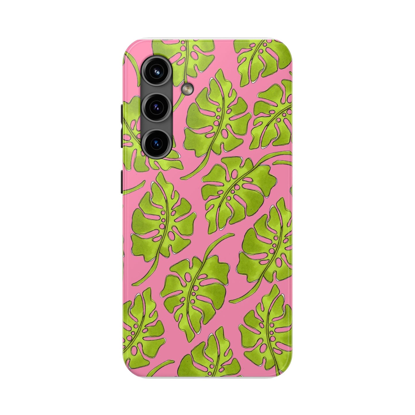 Big Leaf Pink Phone Case