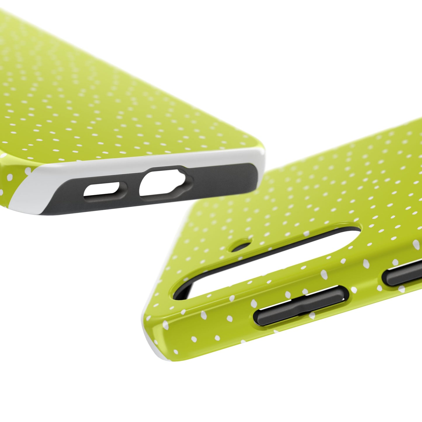 Dinky Dots Lime / White Phone Case
