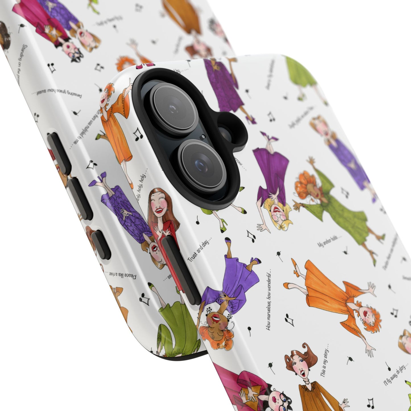 Sing it Sister White Phone Case