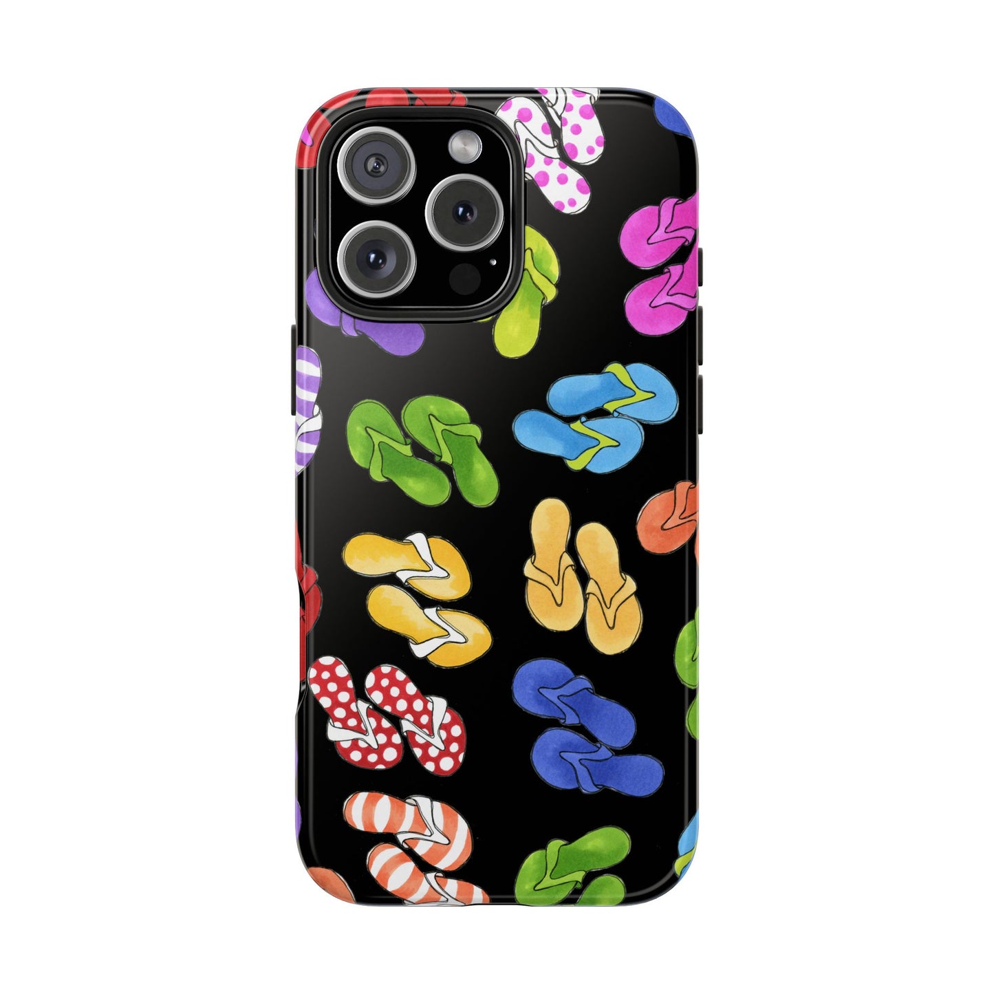 Fun Flops Black Phone Case