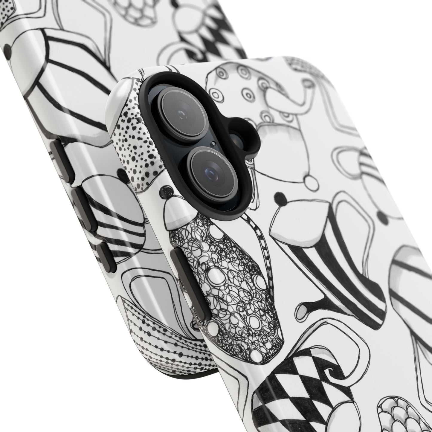 Coffee, Tea Anyone? White Phone Case