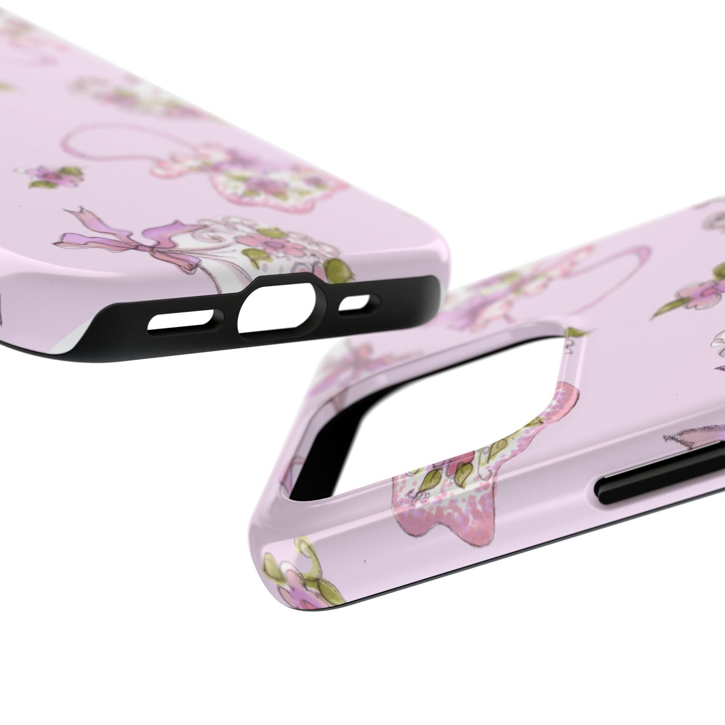 Flower Model Hand Bag Phone Case
