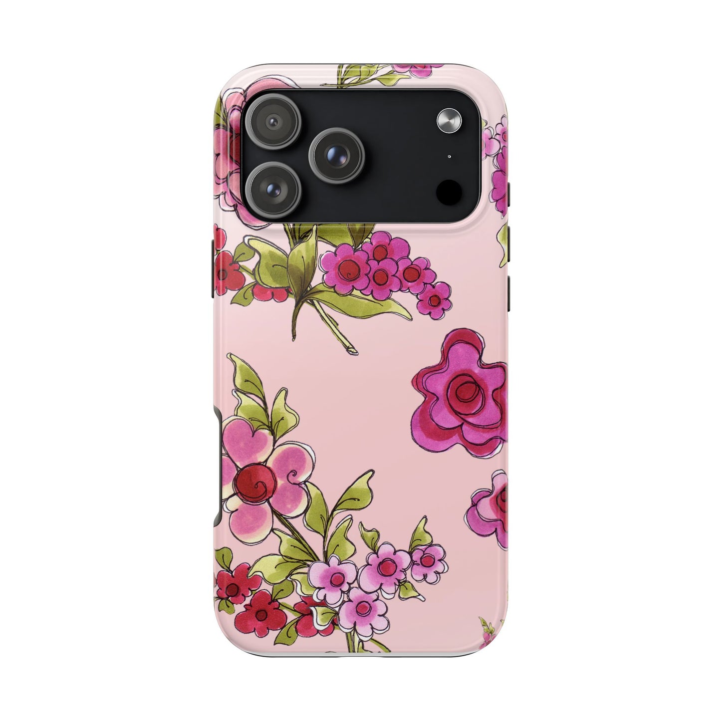 Jumbo Floral Pink Phone Case