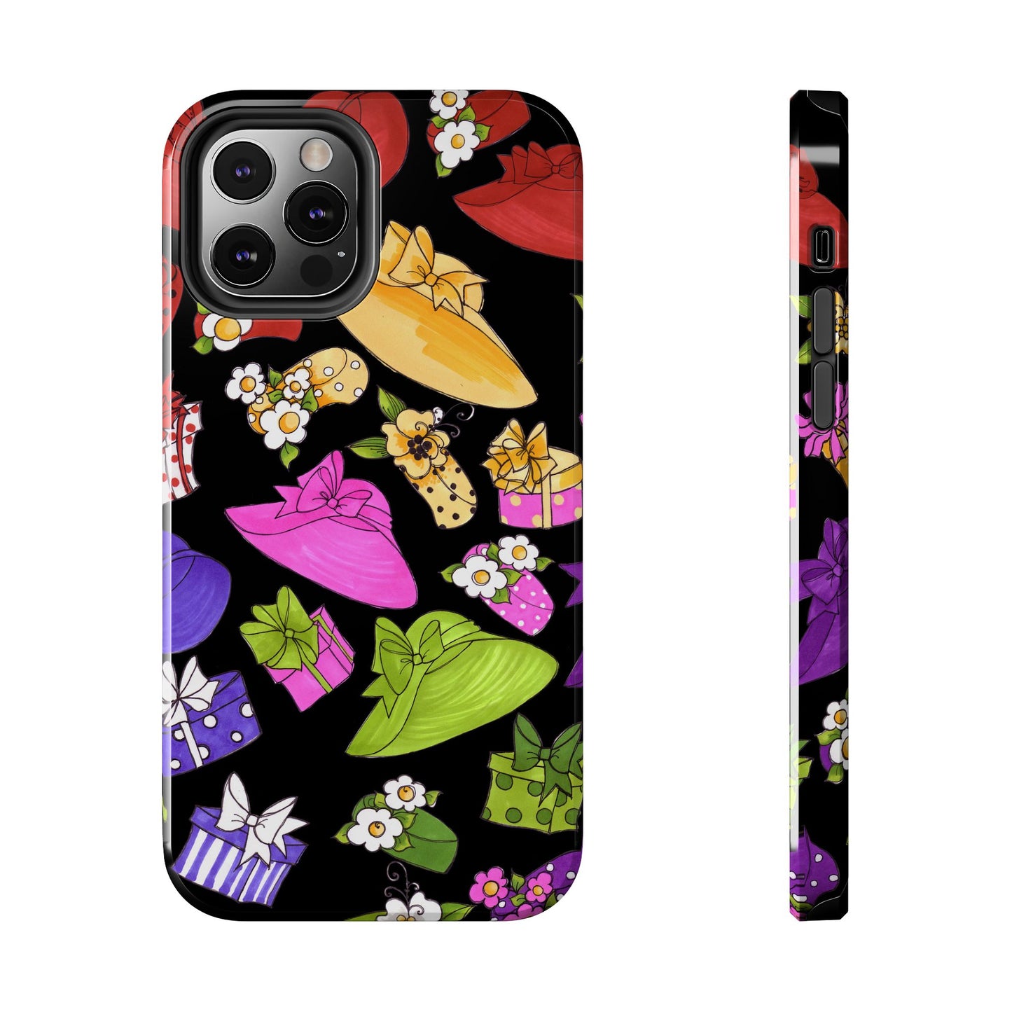 Accessories Tossed Black Phone Case