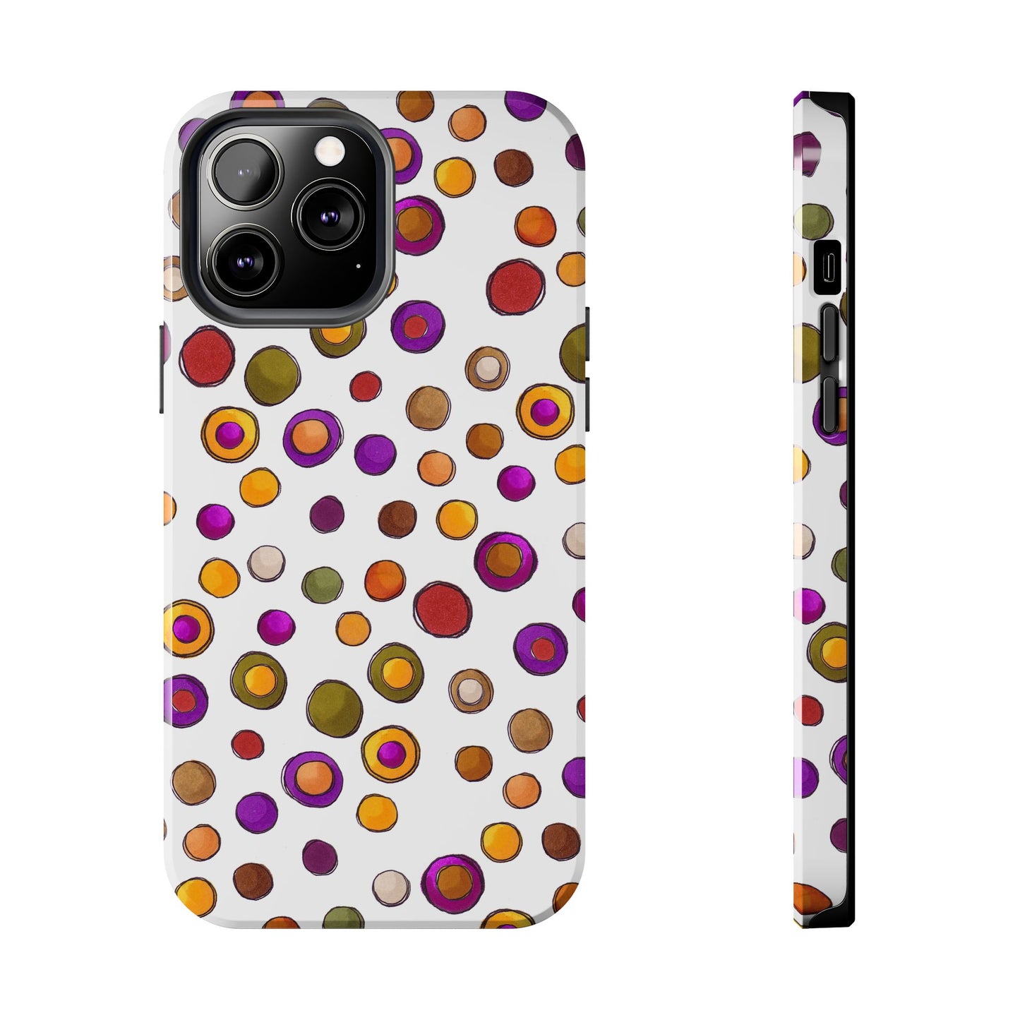 Sesame Dot White Phone Case