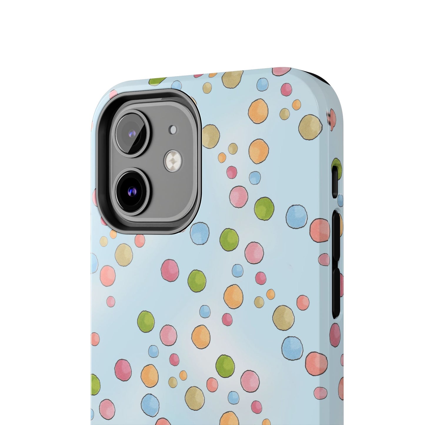 Clown Dots Blue Sky Phone Case