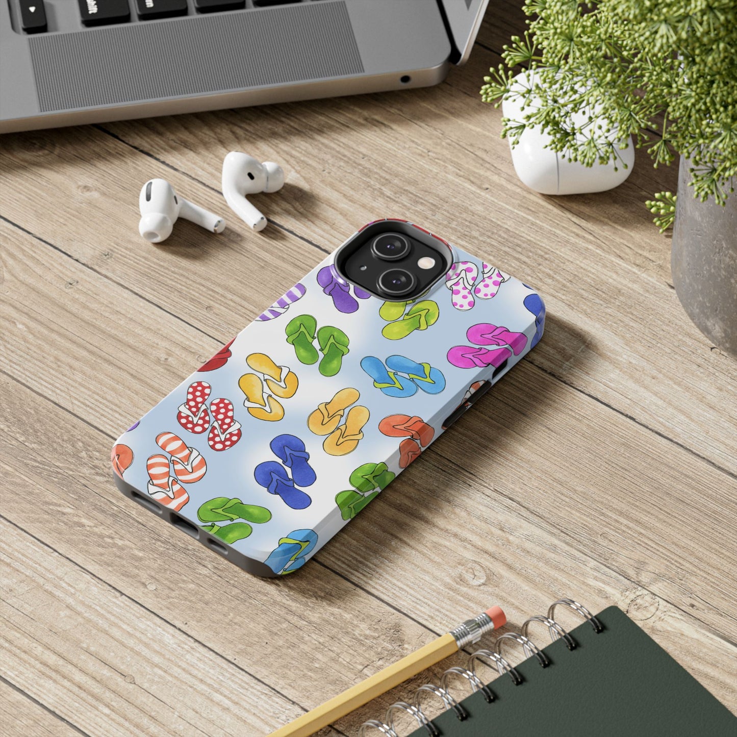 Fun Flops Blue Sky Phone Case