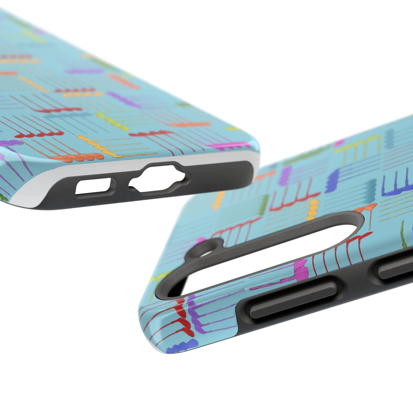 Club Weave Turquoise Phone Case