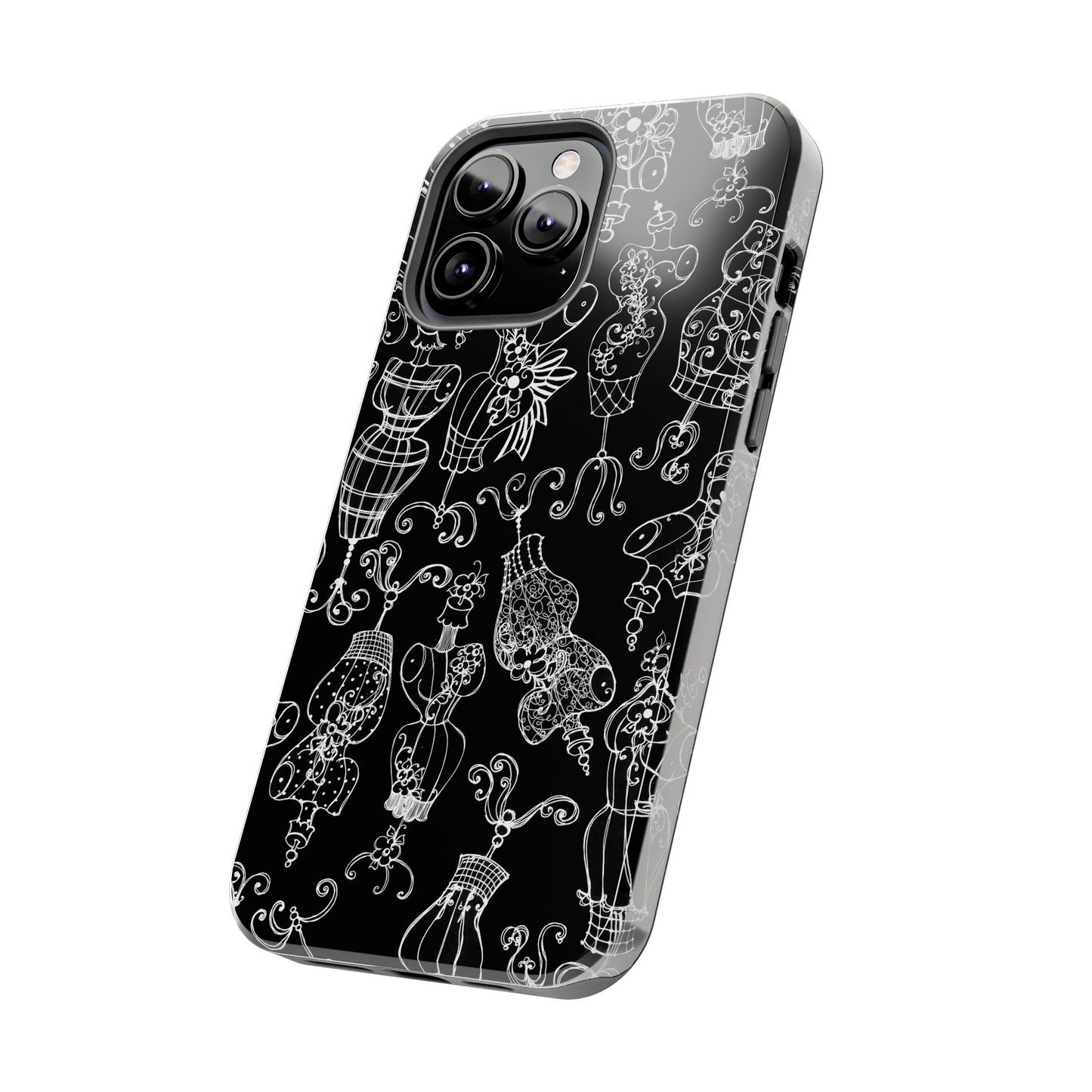 Mannequinique Black / White Phone Case