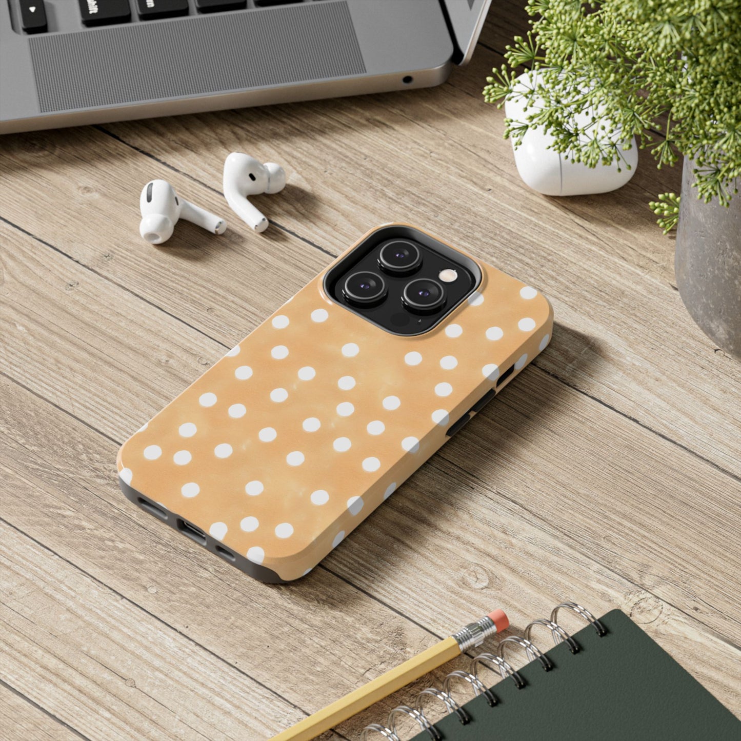 Big Dots Orange Phone Case