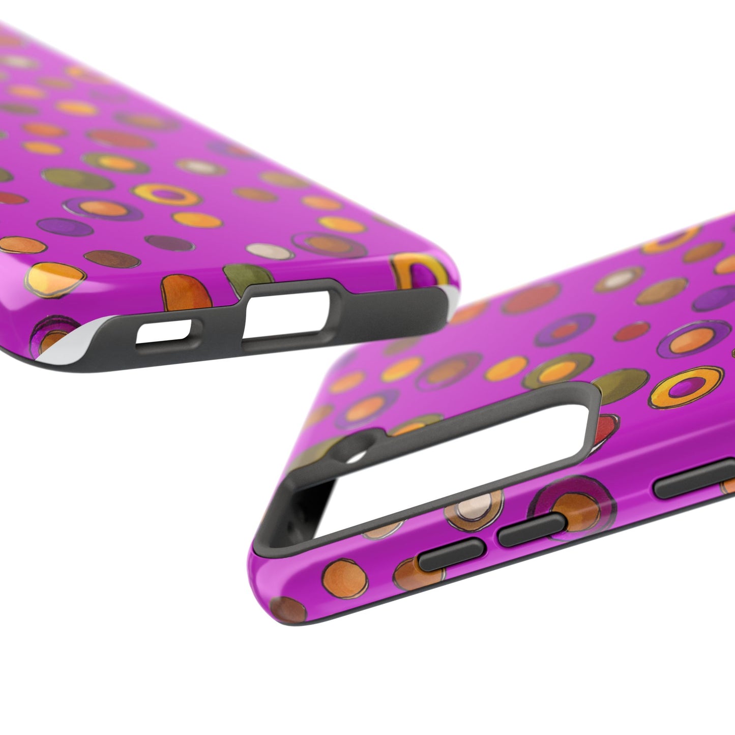 Double Dot Fuchsia Phone Case