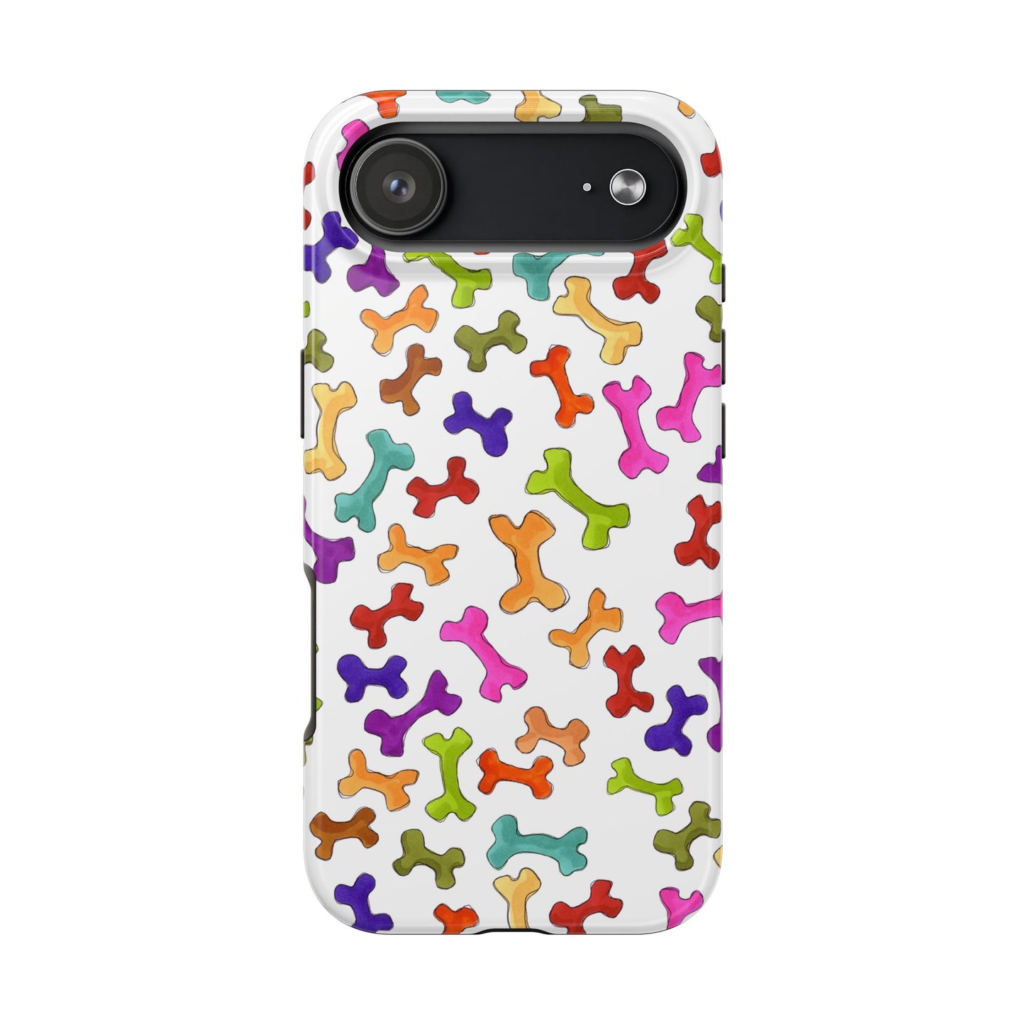 Happy Bones White Phone Case