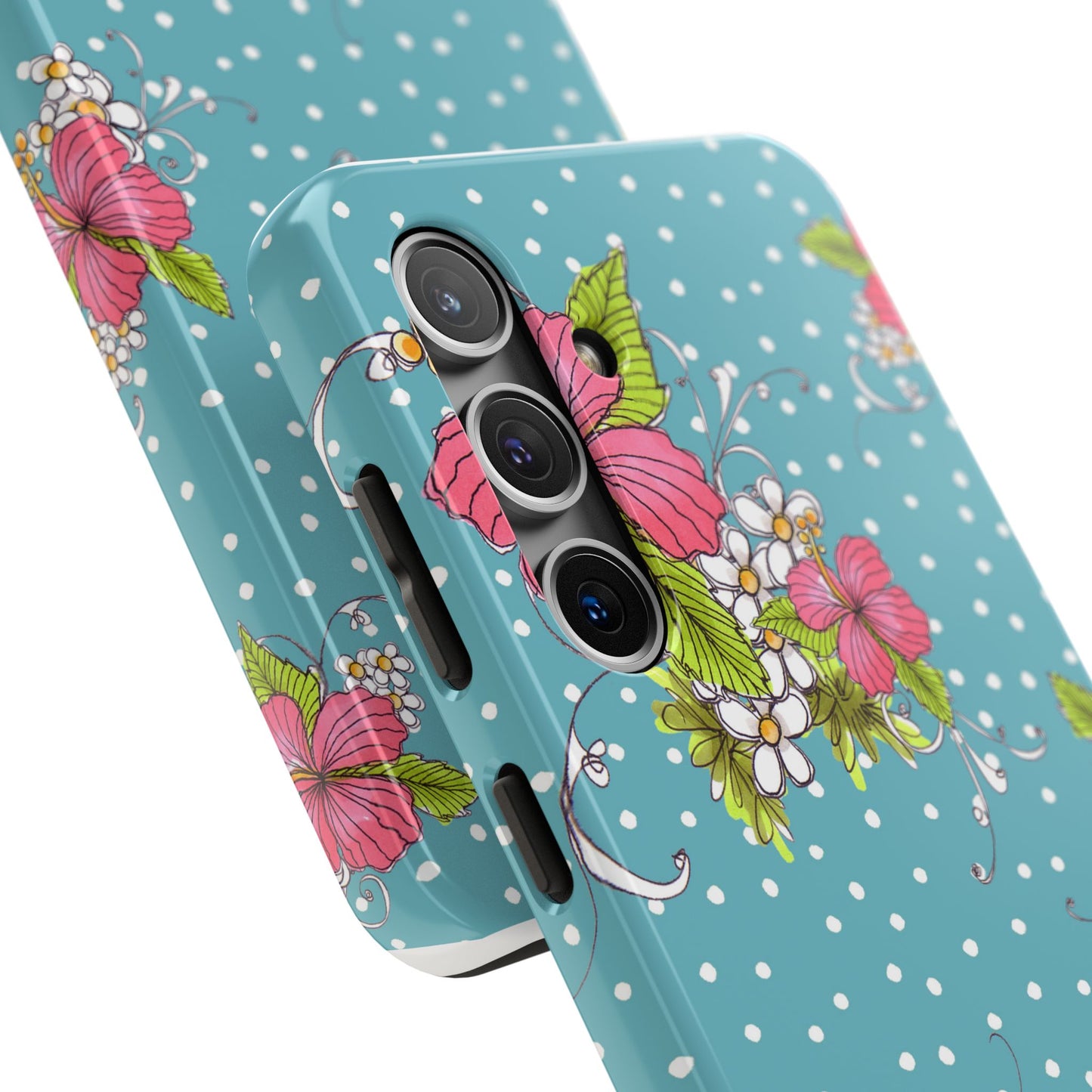 Lady Luau Turquoise Phone Case