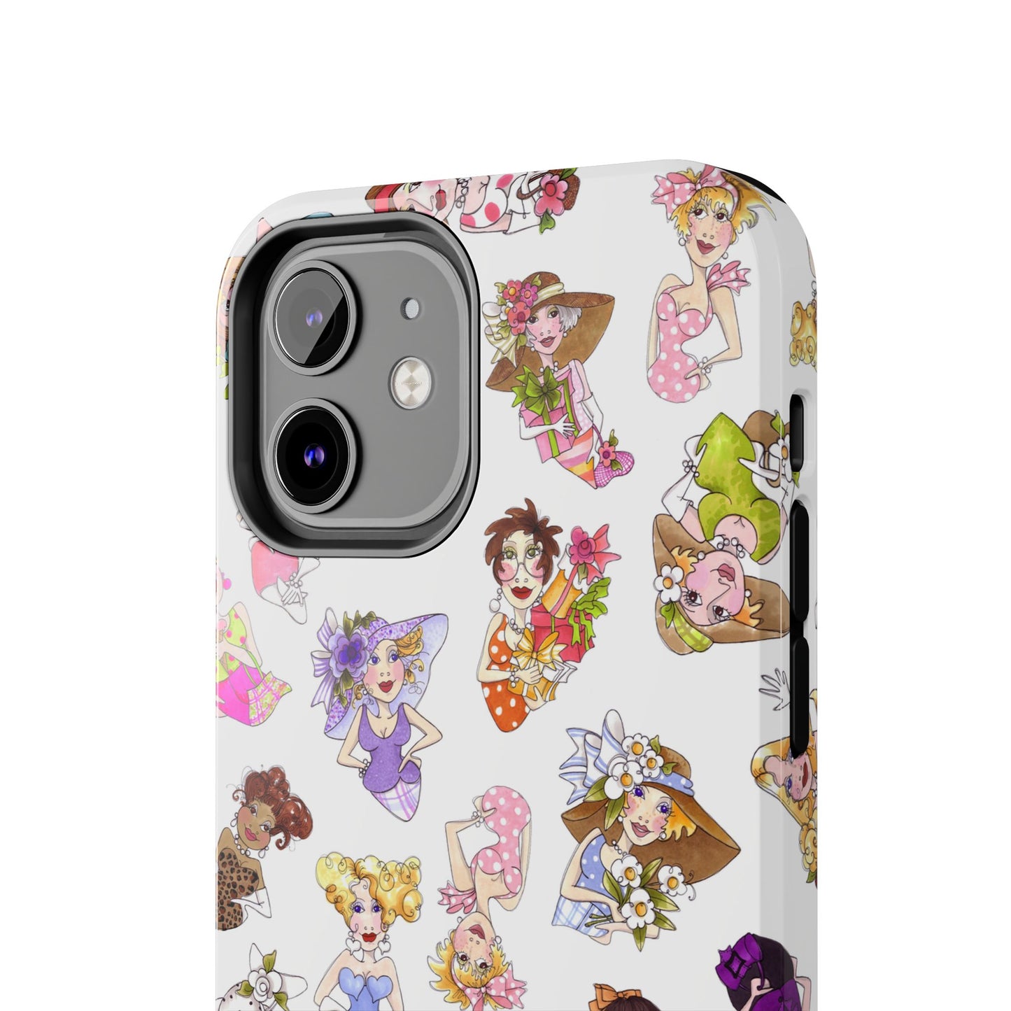 Fast Women Tossed White Phone Case