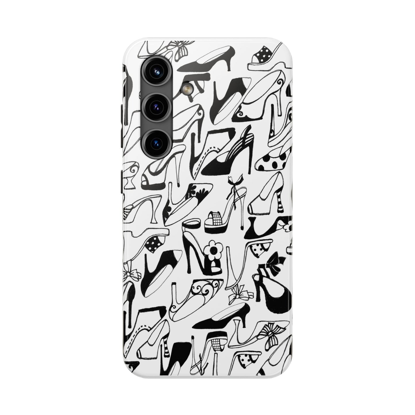 A Few Shoes White / Black Phone Case