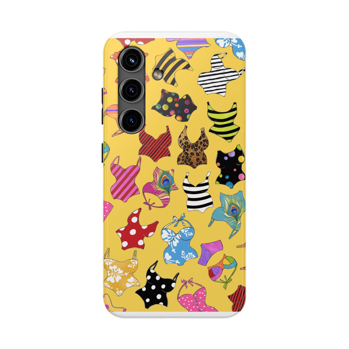 Assorted Suits Yellow Phone Case
