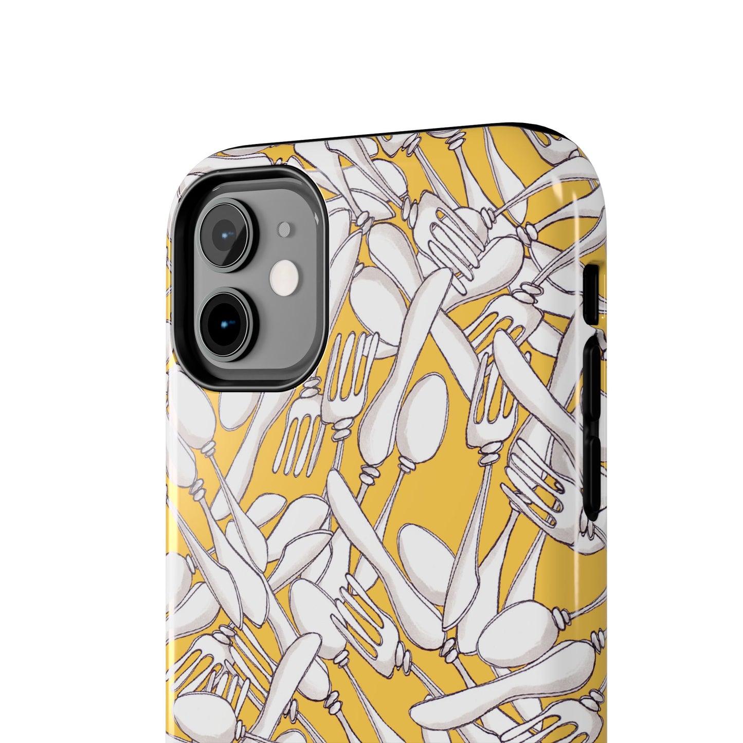 Silverware Wars Yellow Phone Case