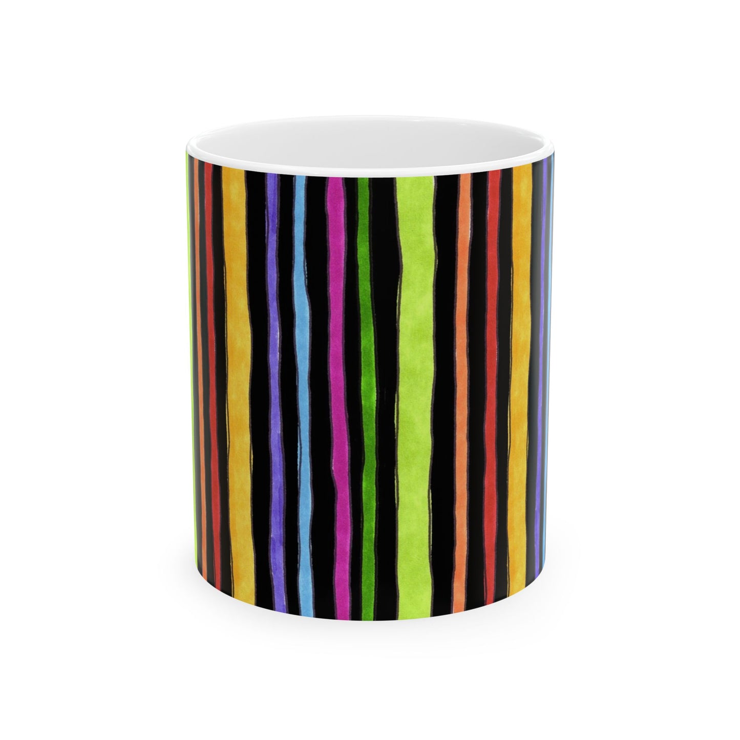 Stripe Fancy Black Cup