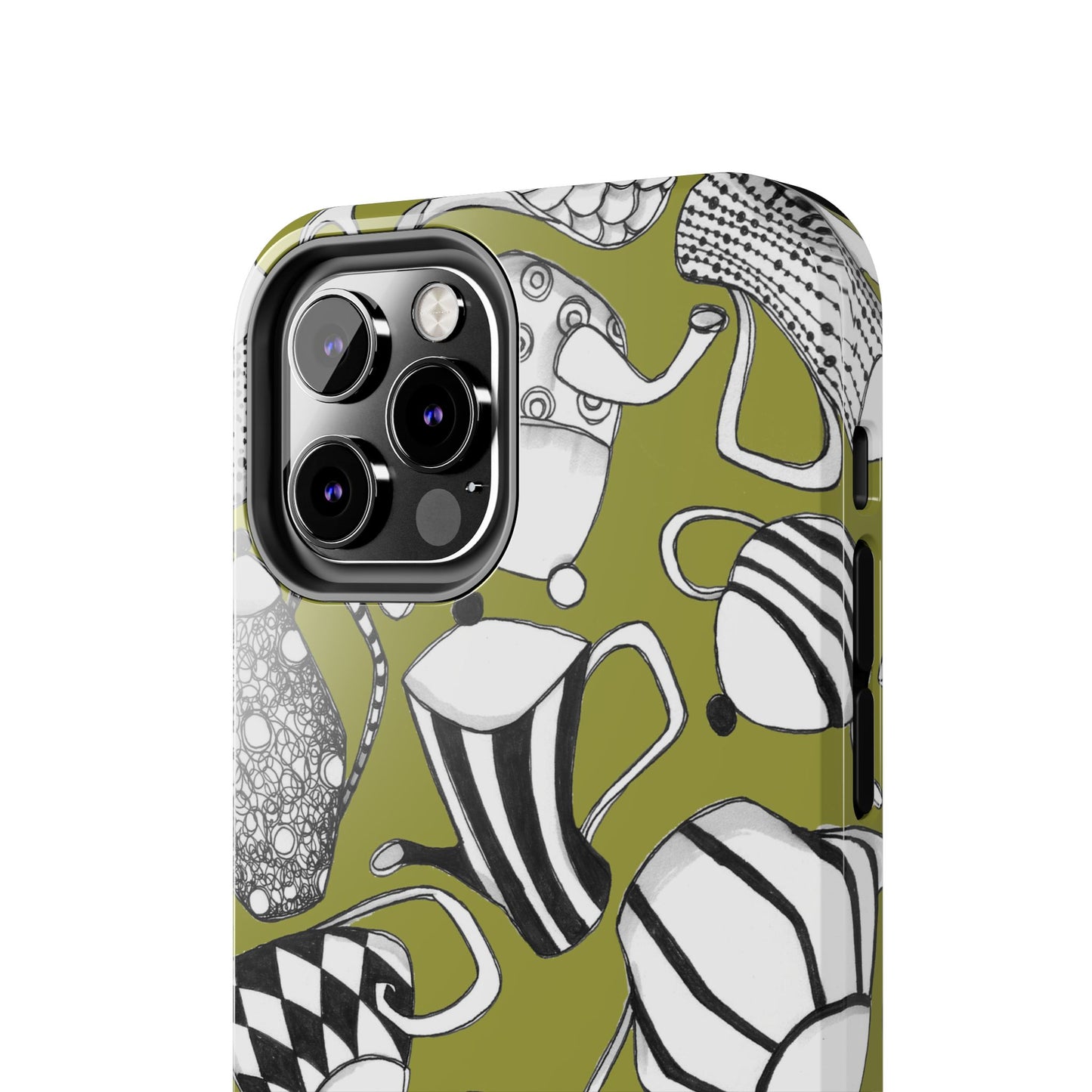 Coffee, Tea Anyone? Green Phone Case