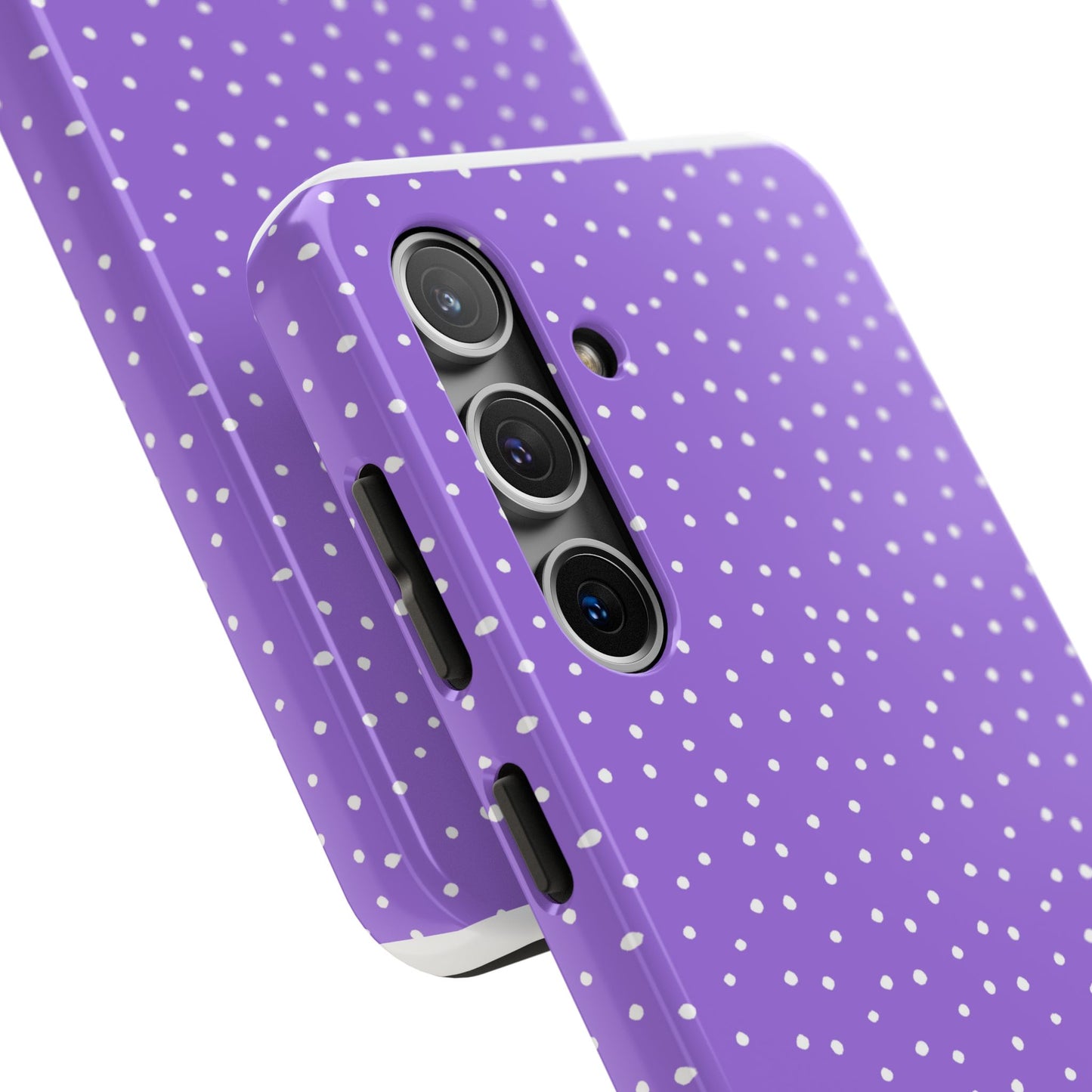 Dinky Dots Lilac / White Phone Case