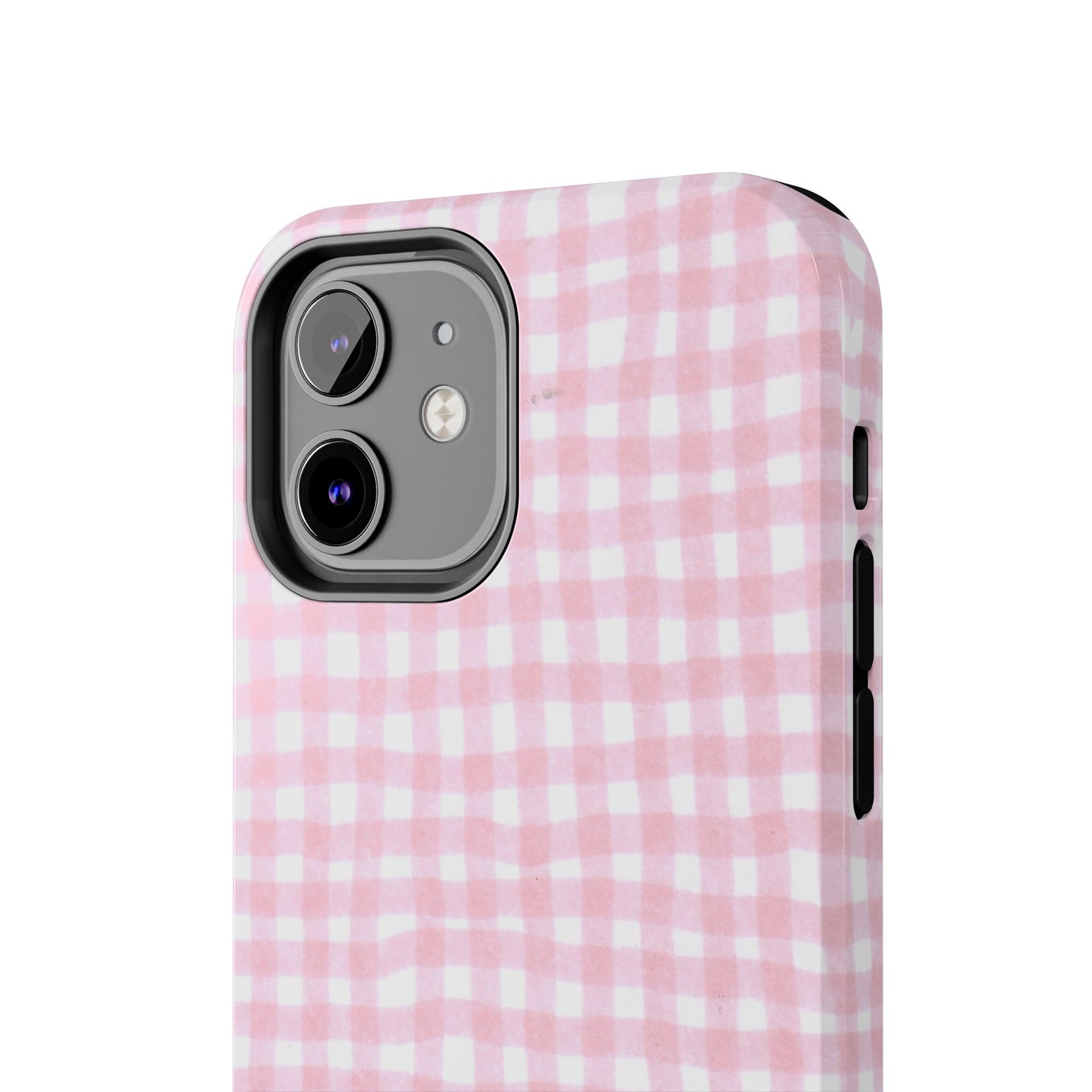 Wonky Chipper Check Pink Phone Case