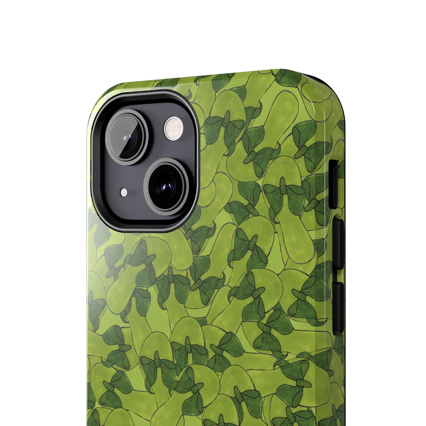 Green Flip Flops Phone Case