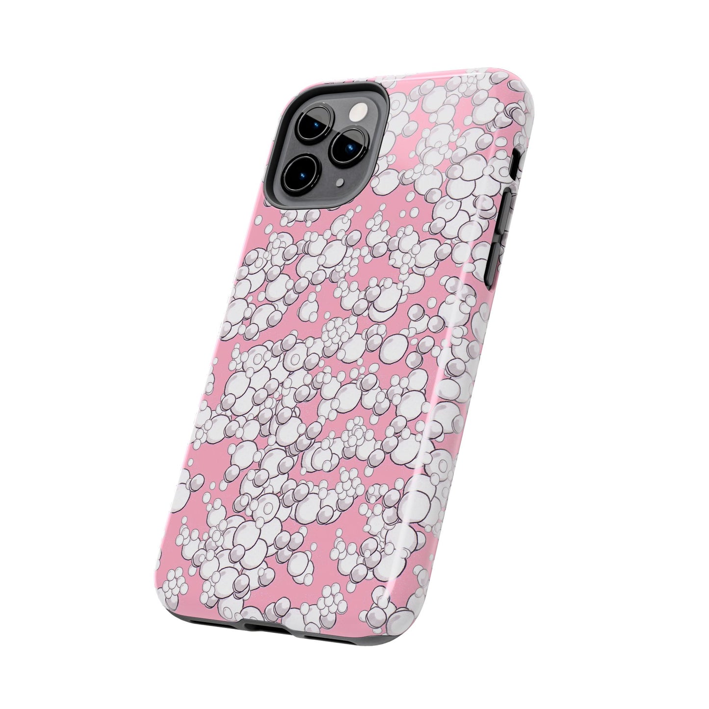 Bubble Dots Pink Phone Case