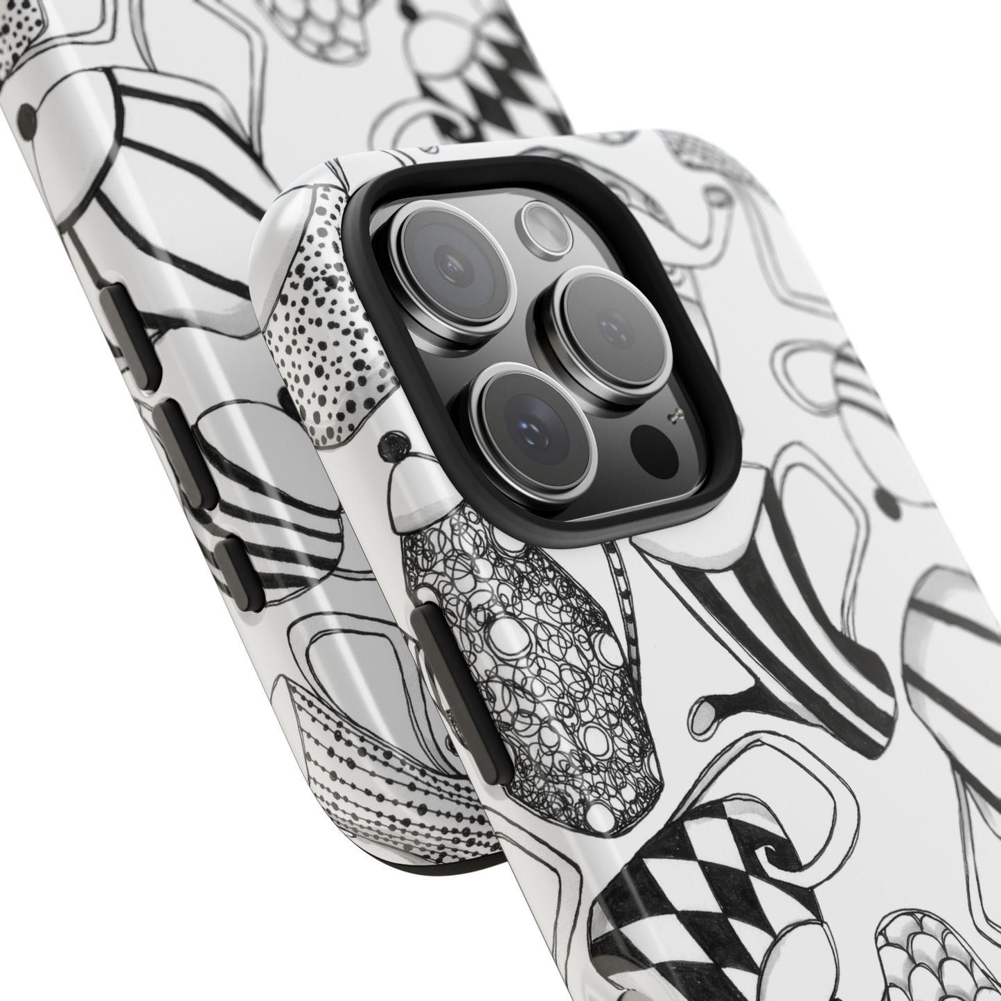 Coffee, Tea Anyone? White Phone Case