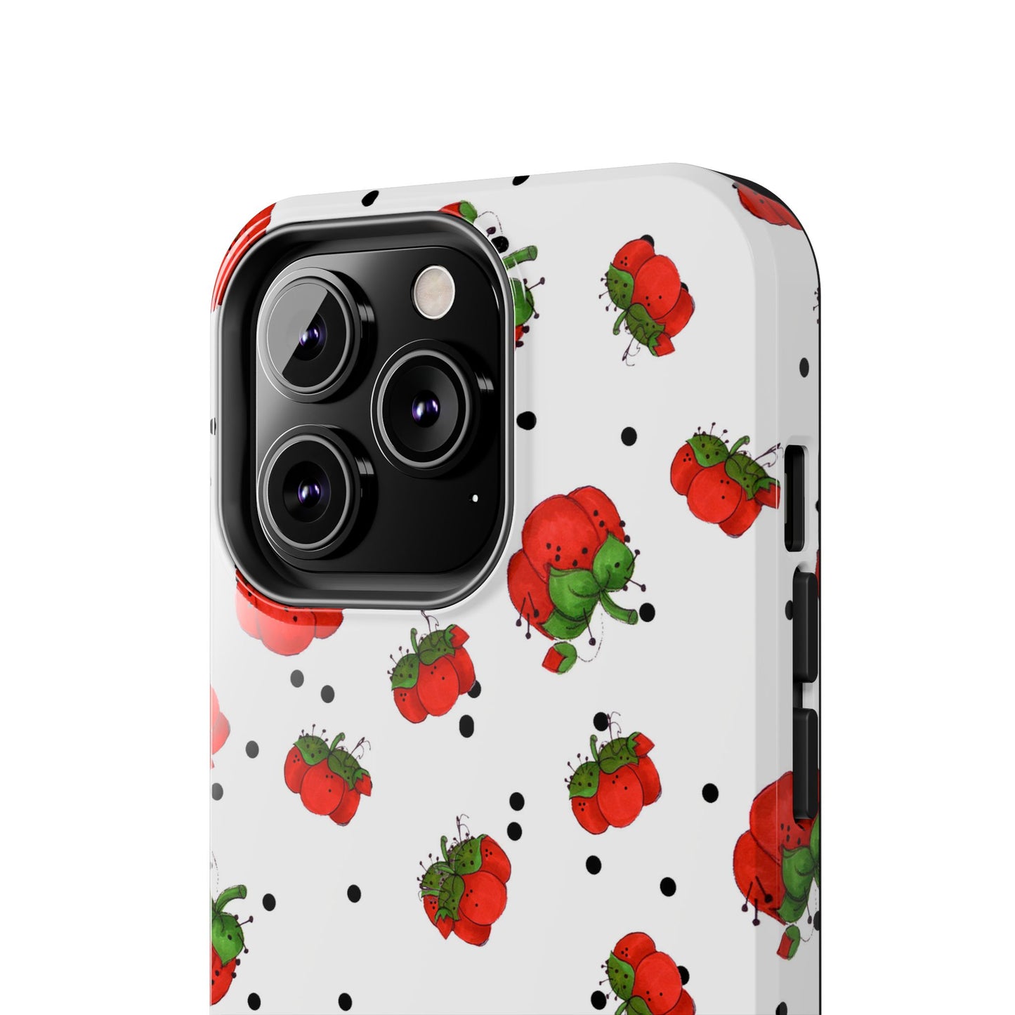 Pin Dots White Phone Case