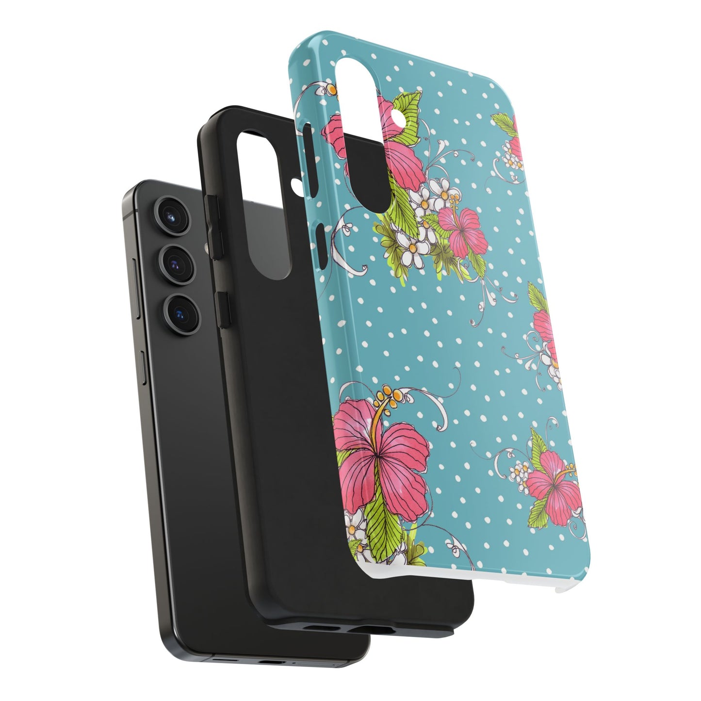 Lady Luau Turquoise Phone Case