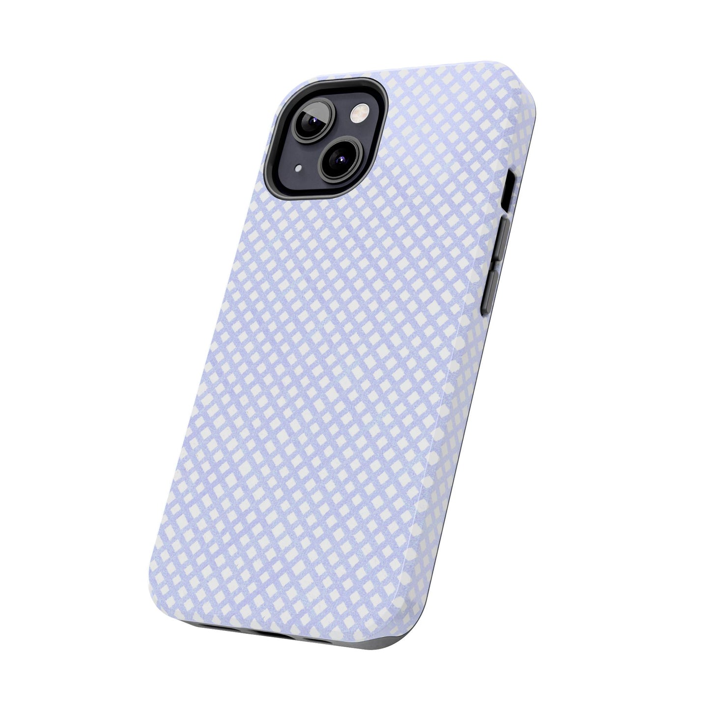 Bias Check Light Blue Phone Case