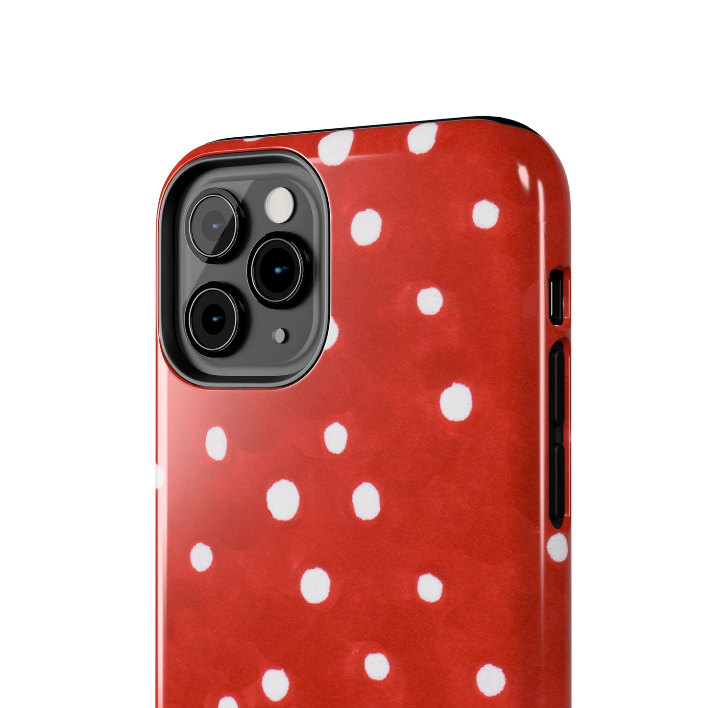 Dots Red Phone Case