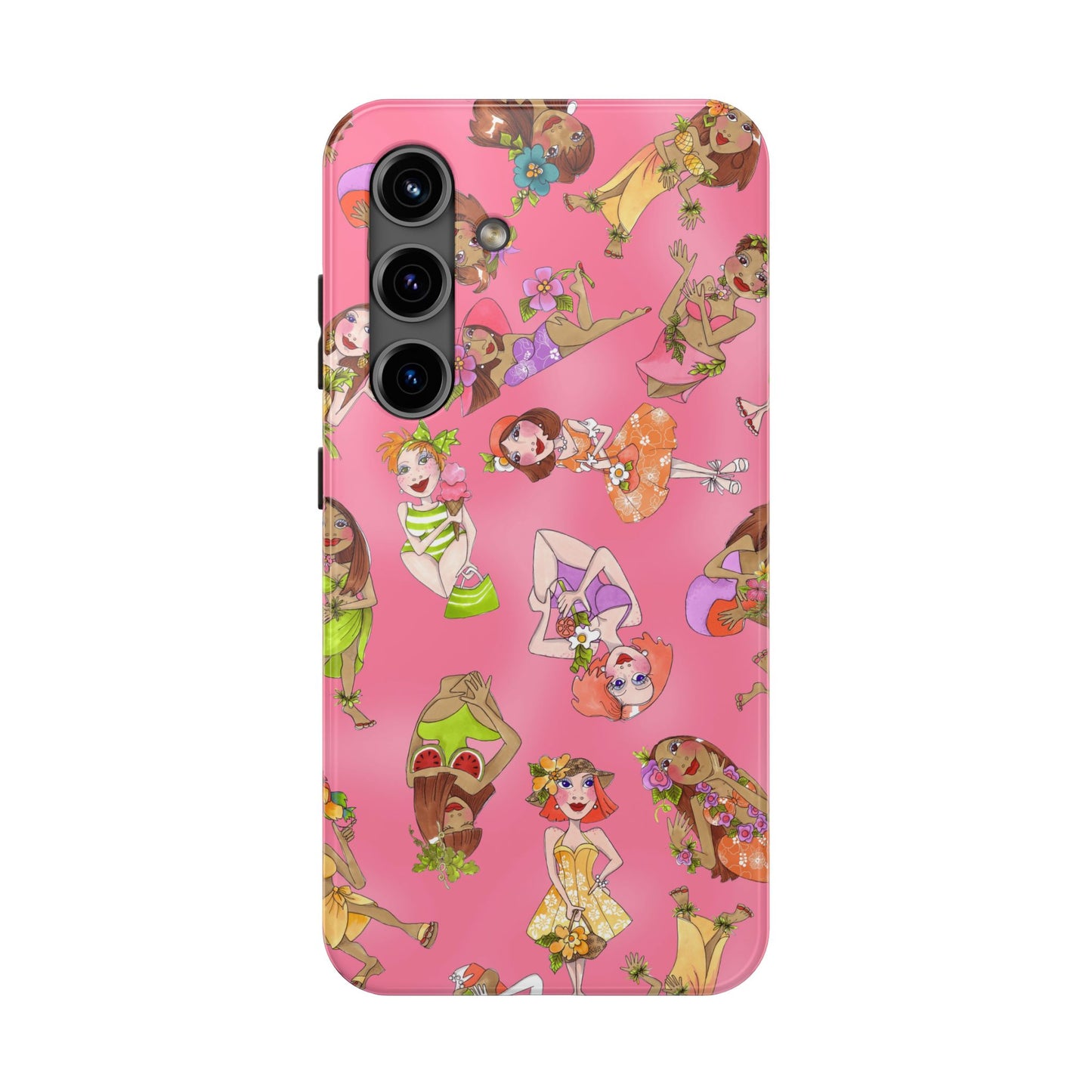 Island Toss Pink Phone Case