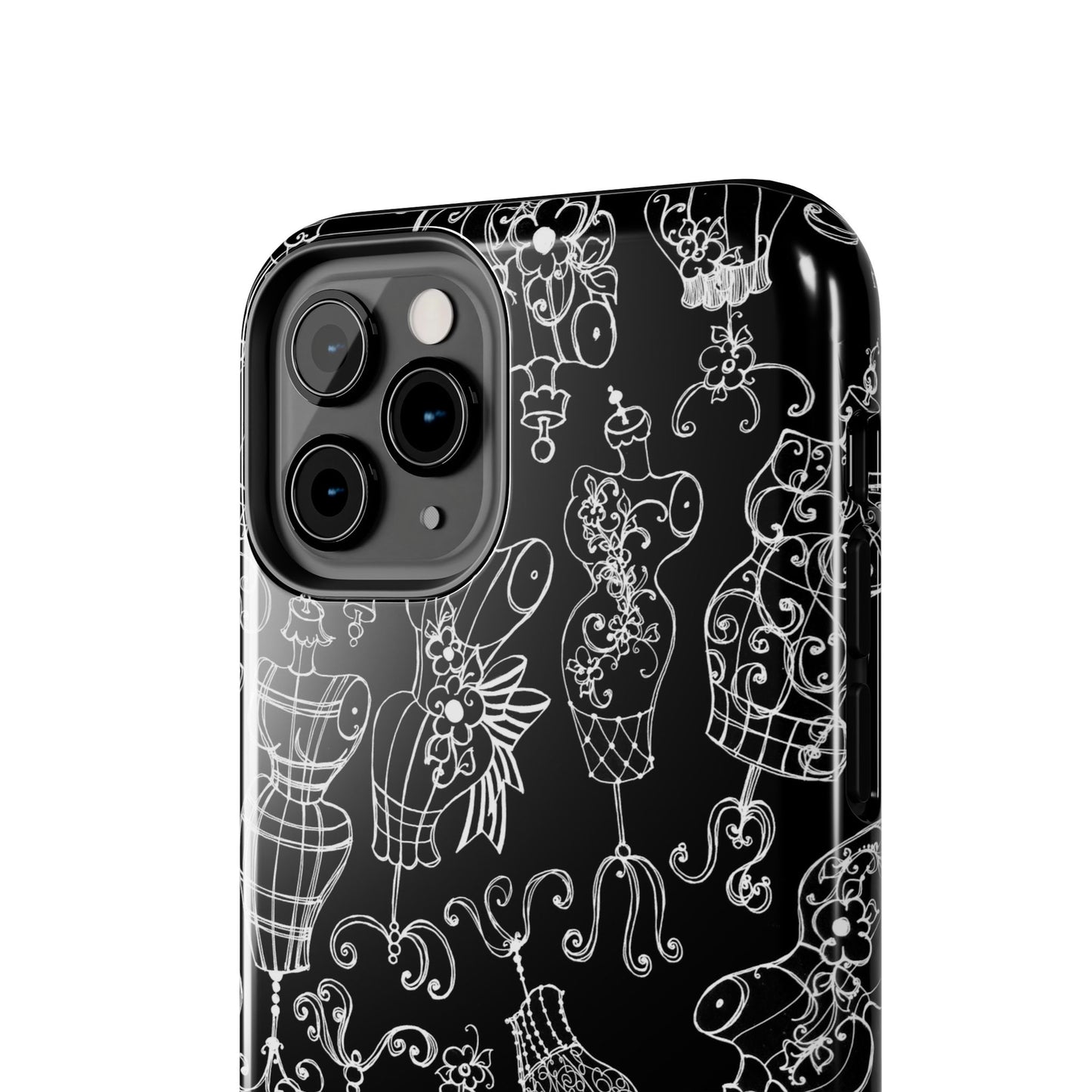Mannequinique Black / White Phone Case