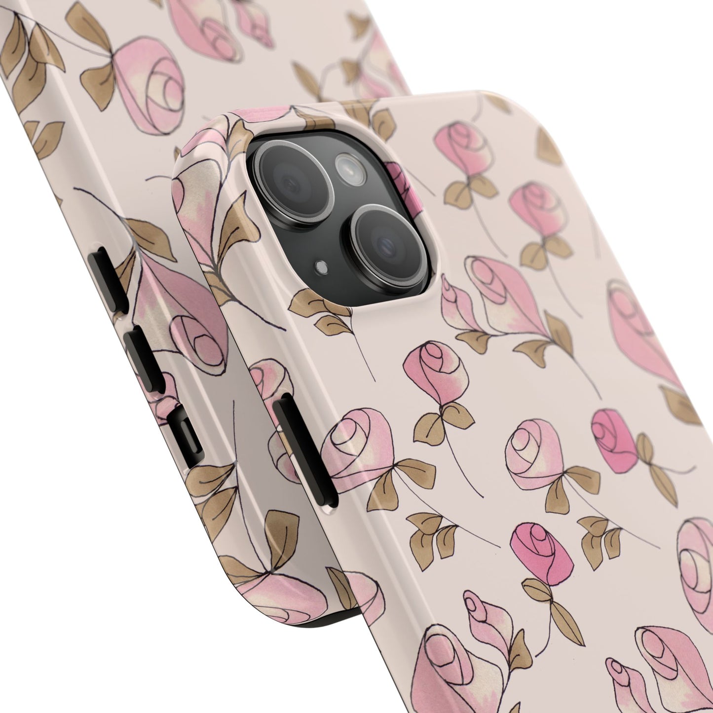 Simply Roses Vanilla Phone Case