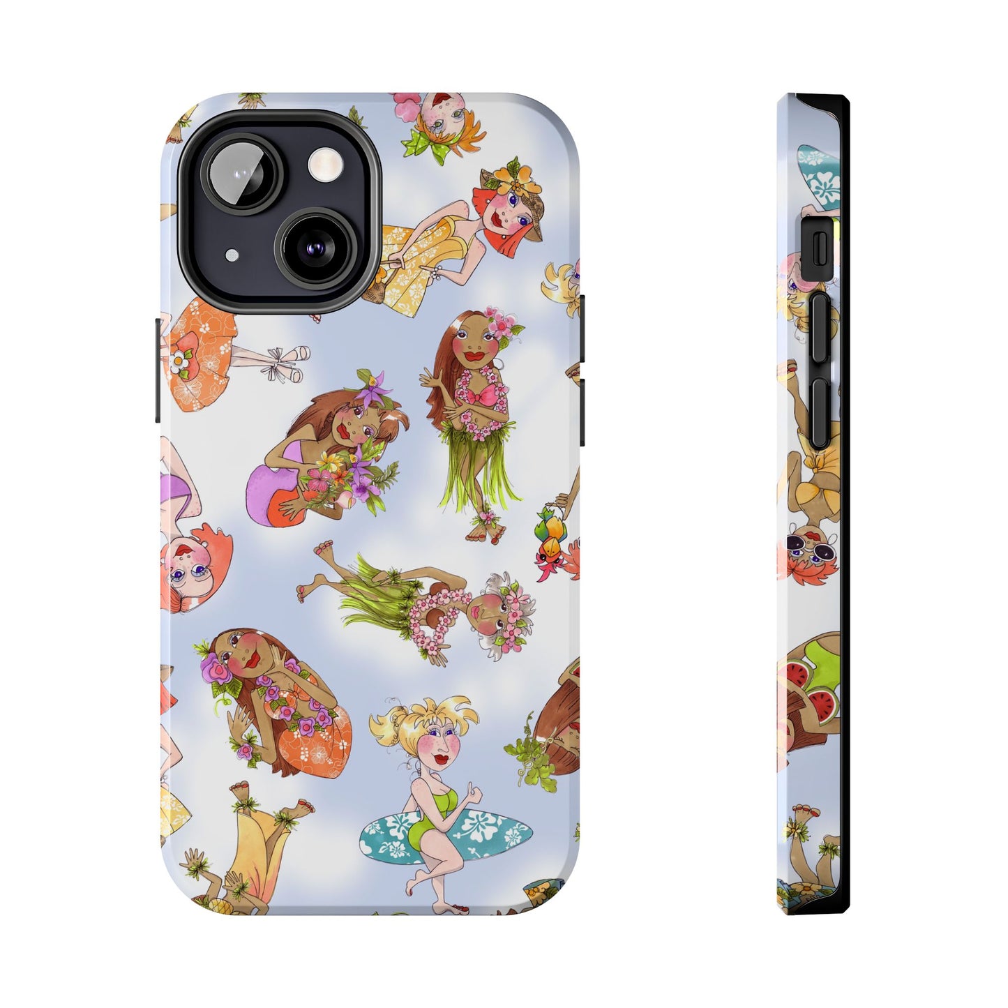 Island Toss Blue Sky Phone Case