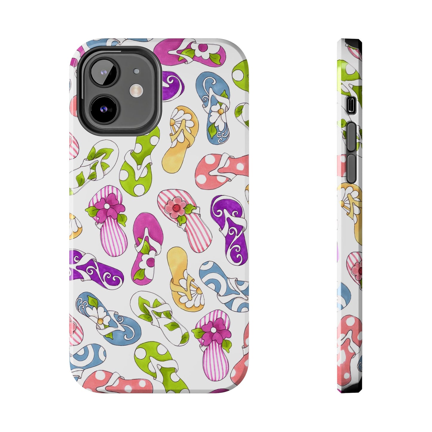 Flip Flops White Phone Case