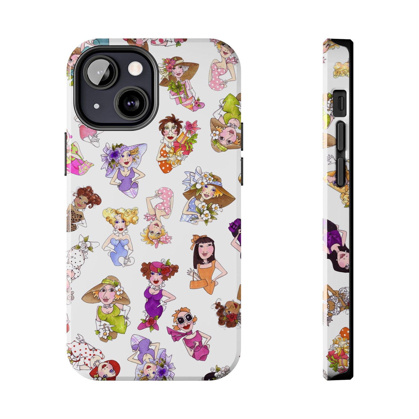 Fast Women Tossed White Phone Case