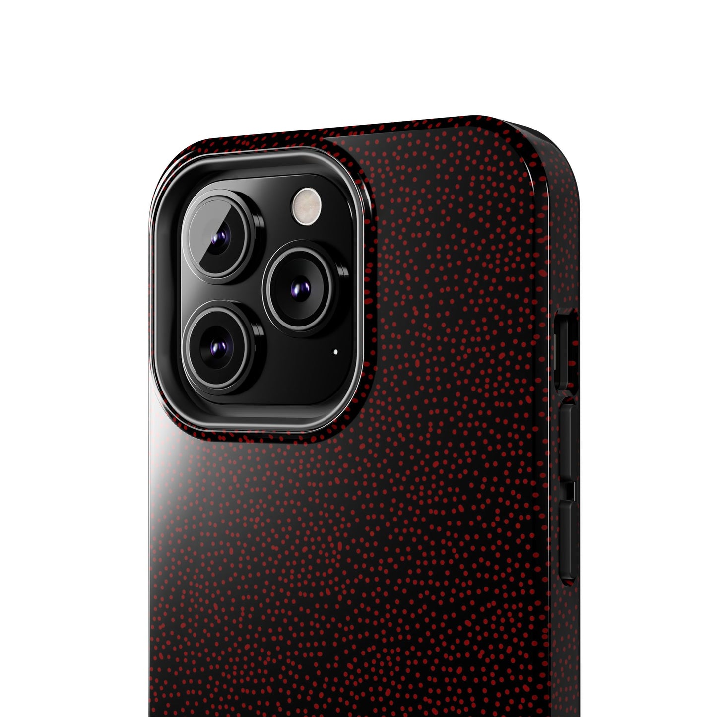Mini Dot Black / Red Phone Case