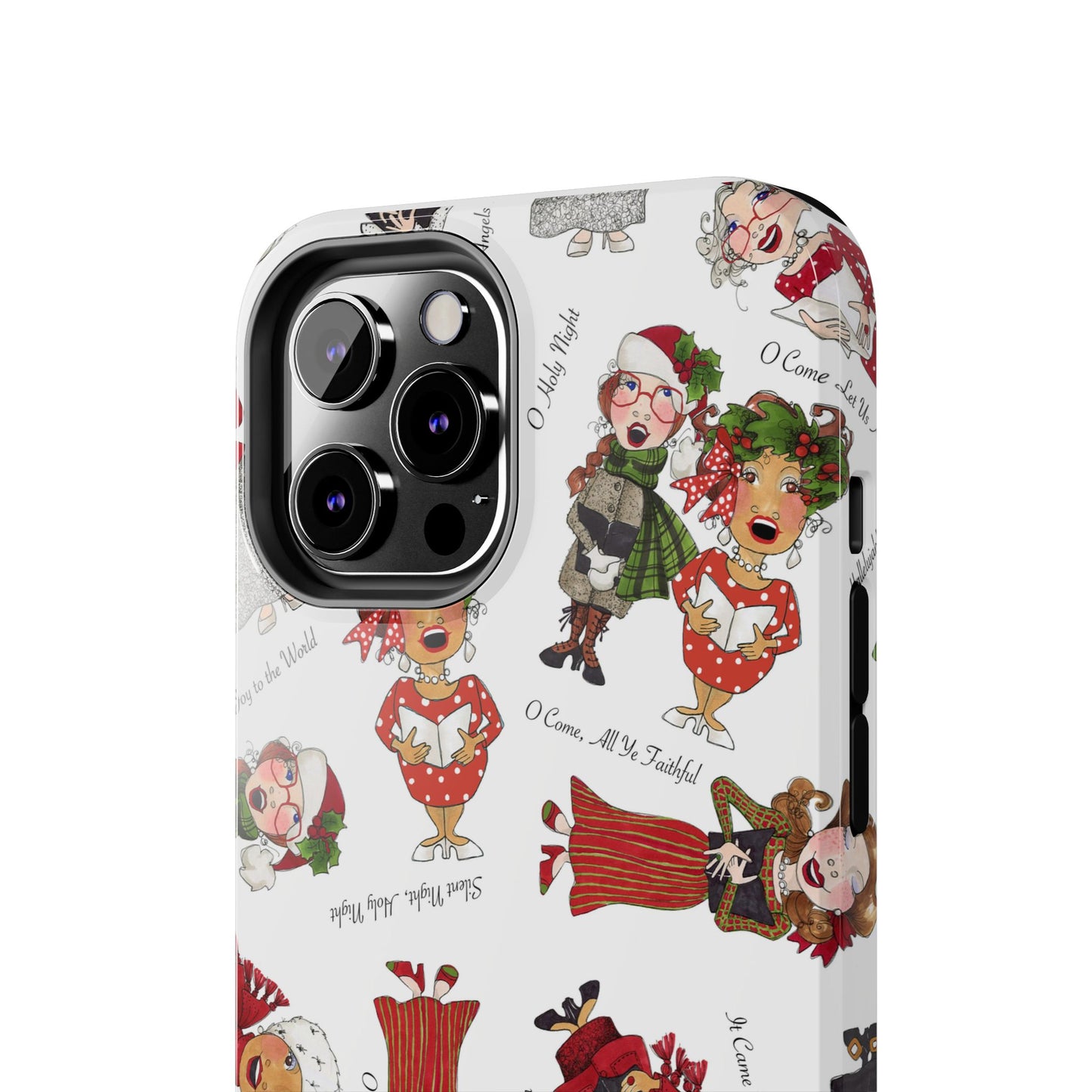 Tossed Carolers Phone Case