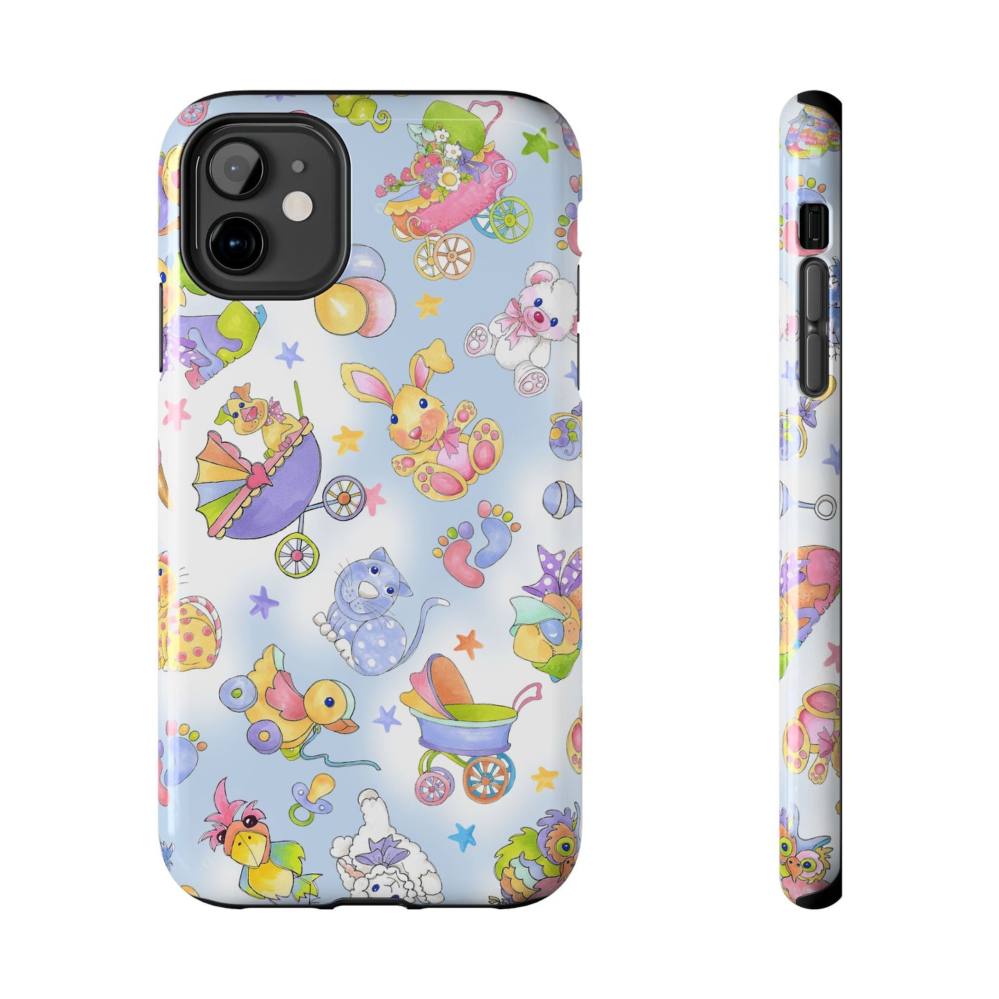 Busy Baby Blue Sky Phone Case